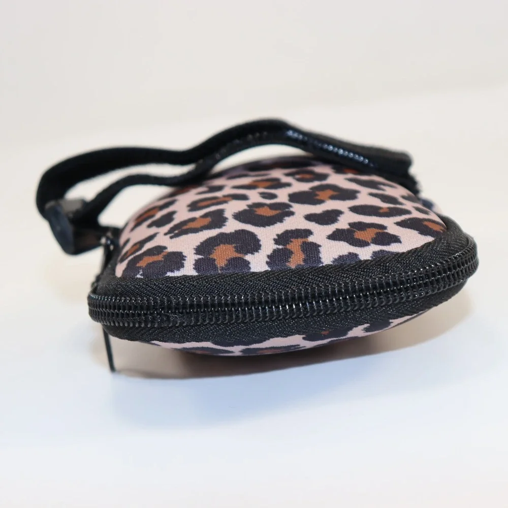 Unbranded Leopard Print Arm Band Pouch Unisex OS‎ Brown Running Workout Bag